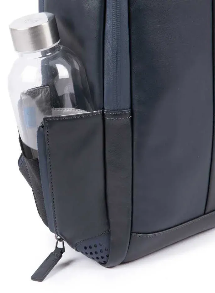 Рюкзак мужской Piquadro Urban CA4818UB00/BLU синий натур.кожа - фото 8