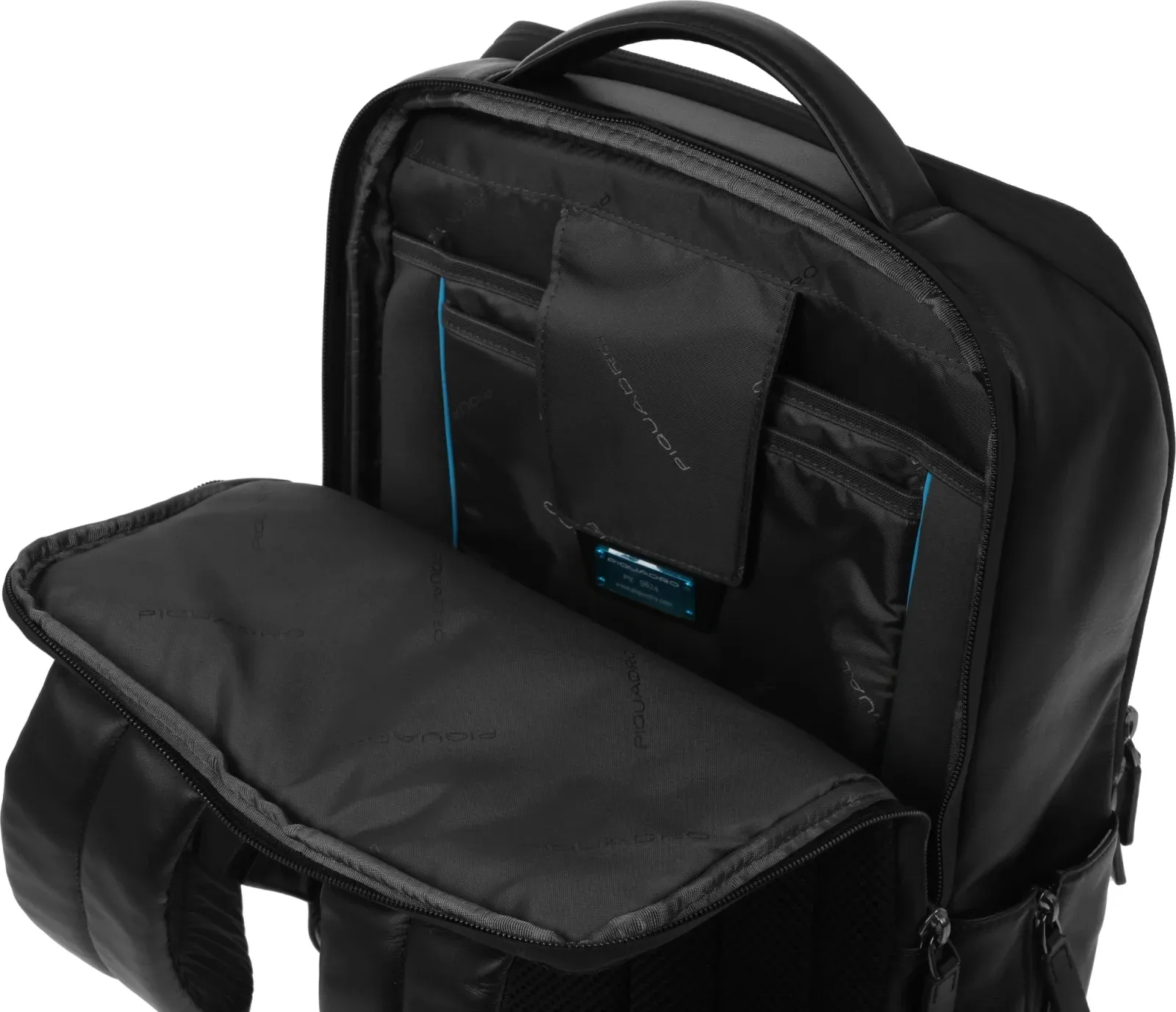 Рюкзак мужской Piquadro Urban CA4818UB00/N черный натур.кожа - фото 8
