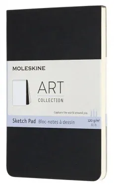 Блокнот для рисования Moleskine ART SOFT SKETCH PAD ARTSKPAD2 Pocket 90x140мм 48стр. мягкая обложка черный - фото 7
