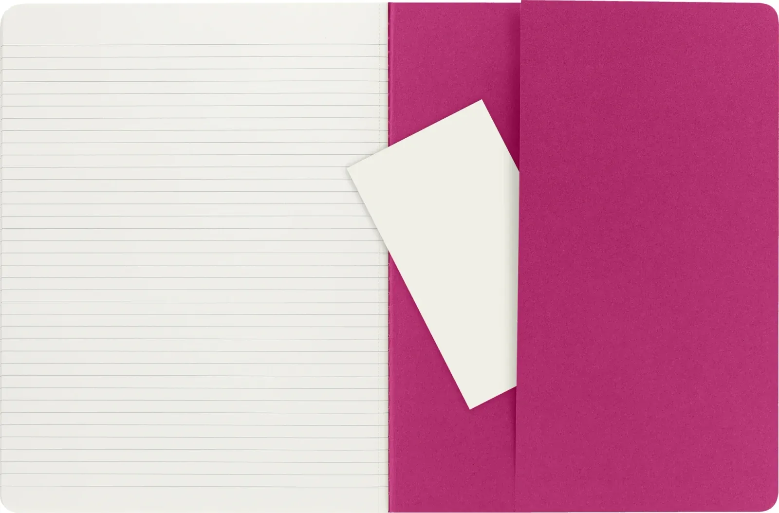 Блокнот Moleskine CAHIER JOURNAL CH021D17 XLarge 190х250мм обложка картон 120стр. линейка розовый неон 3шт - фото 5