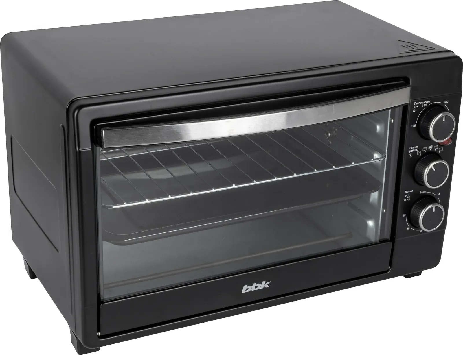 Мини-печь BBK OE3070M 30л. 1500Вт черный, 30 л - фото 4