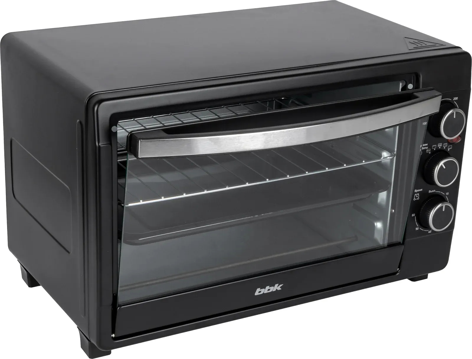 Мини-печь BBK OE3070M 30л. 1500Вт черный, 30 л - фото 5