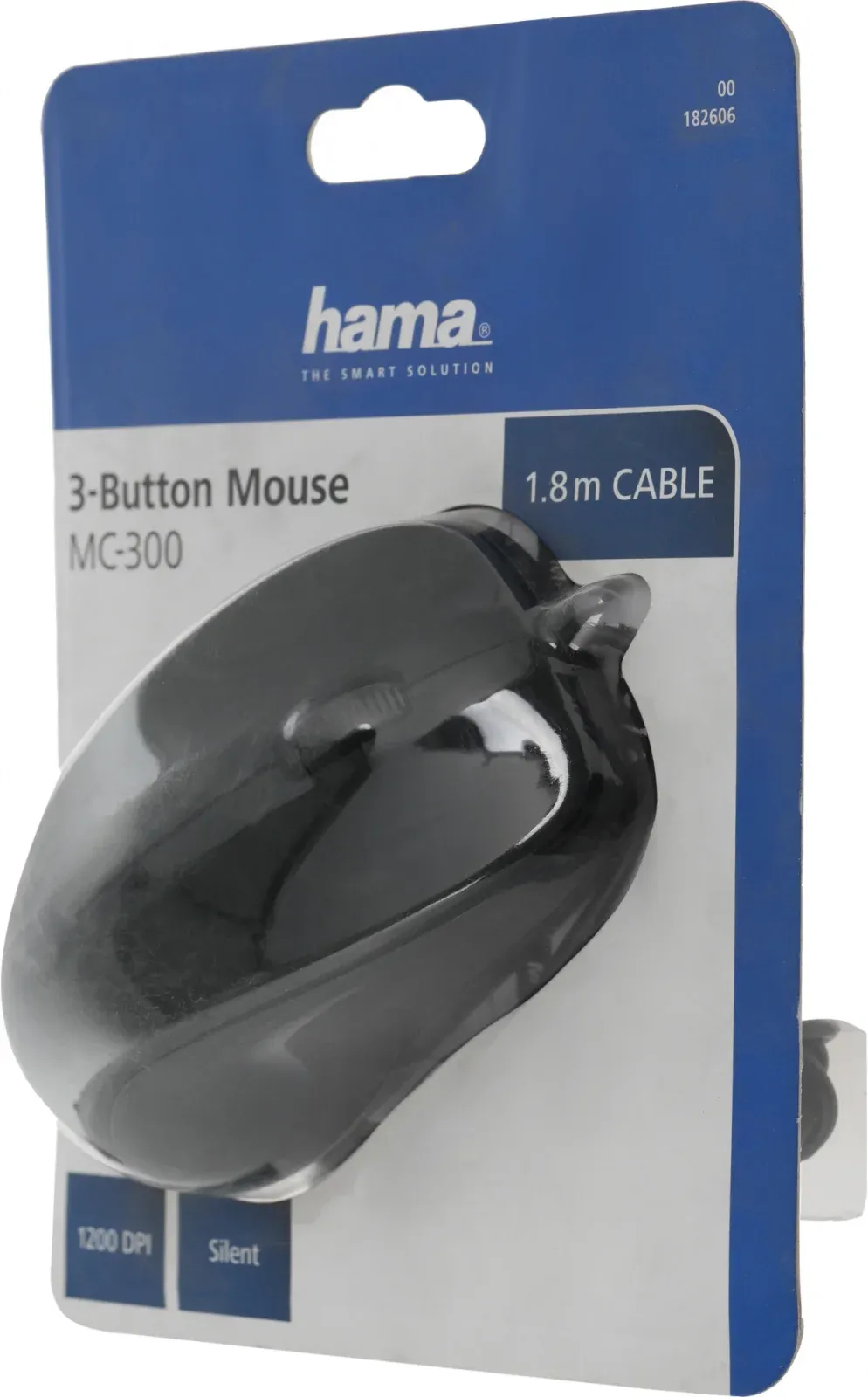 Мышь Hama MC-300 черный оптическая 1200dpi USB 3but 00182606 - фото 3