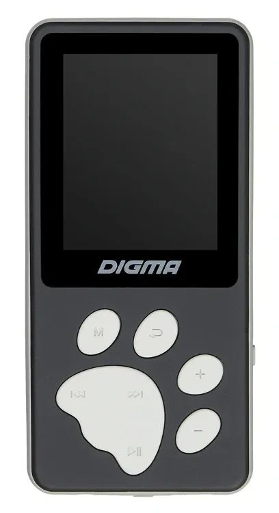 Плеер Hi-Fi Flash Digma S4 8Gb черный/серый/1.8/FM/microSDHC - фото 3