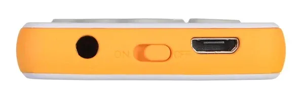 Плеер Hi-Fi Flash Digma S4 8Gb белый/оранжевый/1.8/FM/microSDHC - фото 7