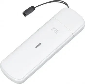 Модем 2G/3G/4G ZTE MF833N USB Firewall +Router внешний белый - фото 3