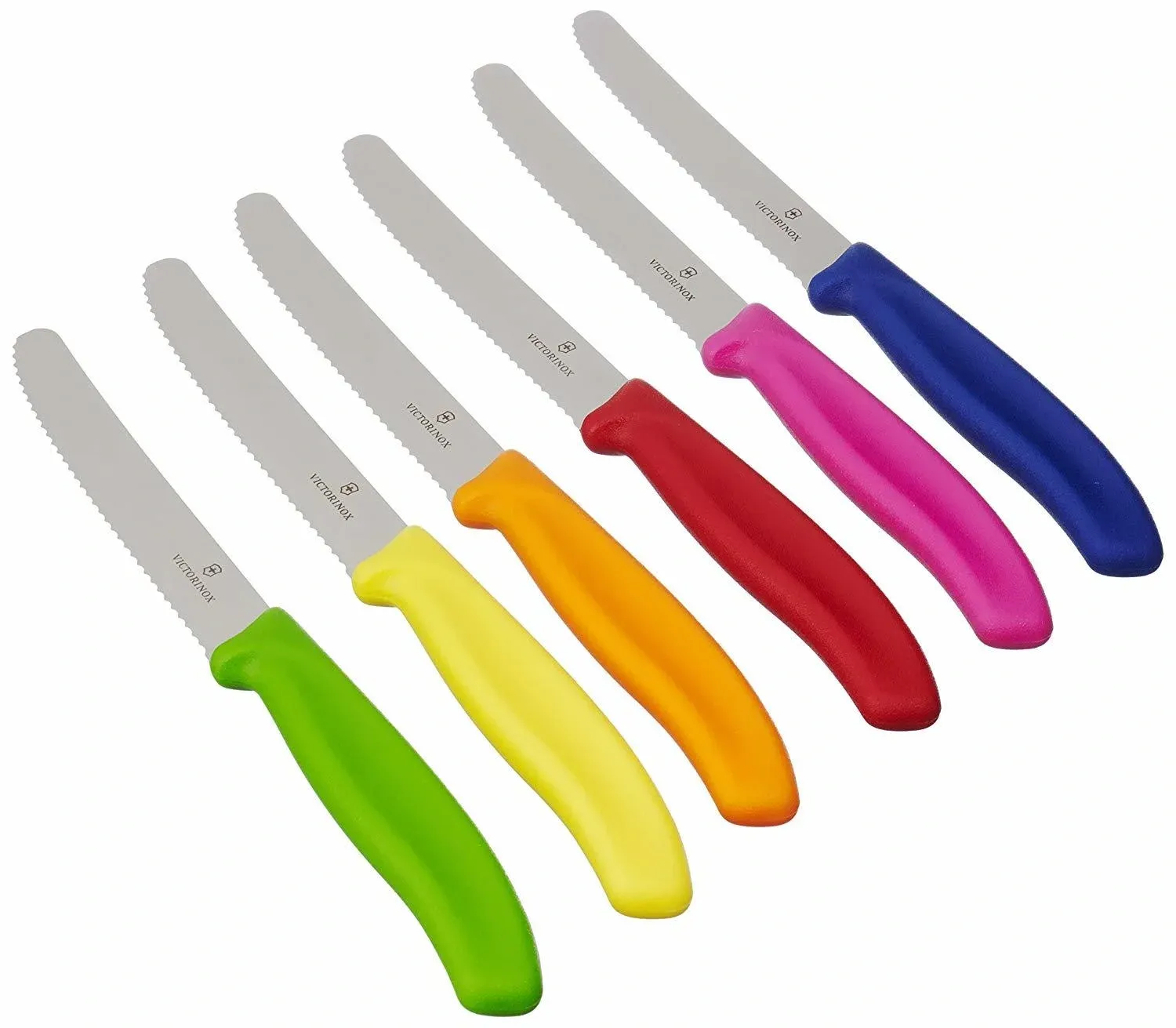 Ножи кухонные наборы VICTORINOX TOMATO AND TABLE KNIFE 6.7839.6G - фото 1