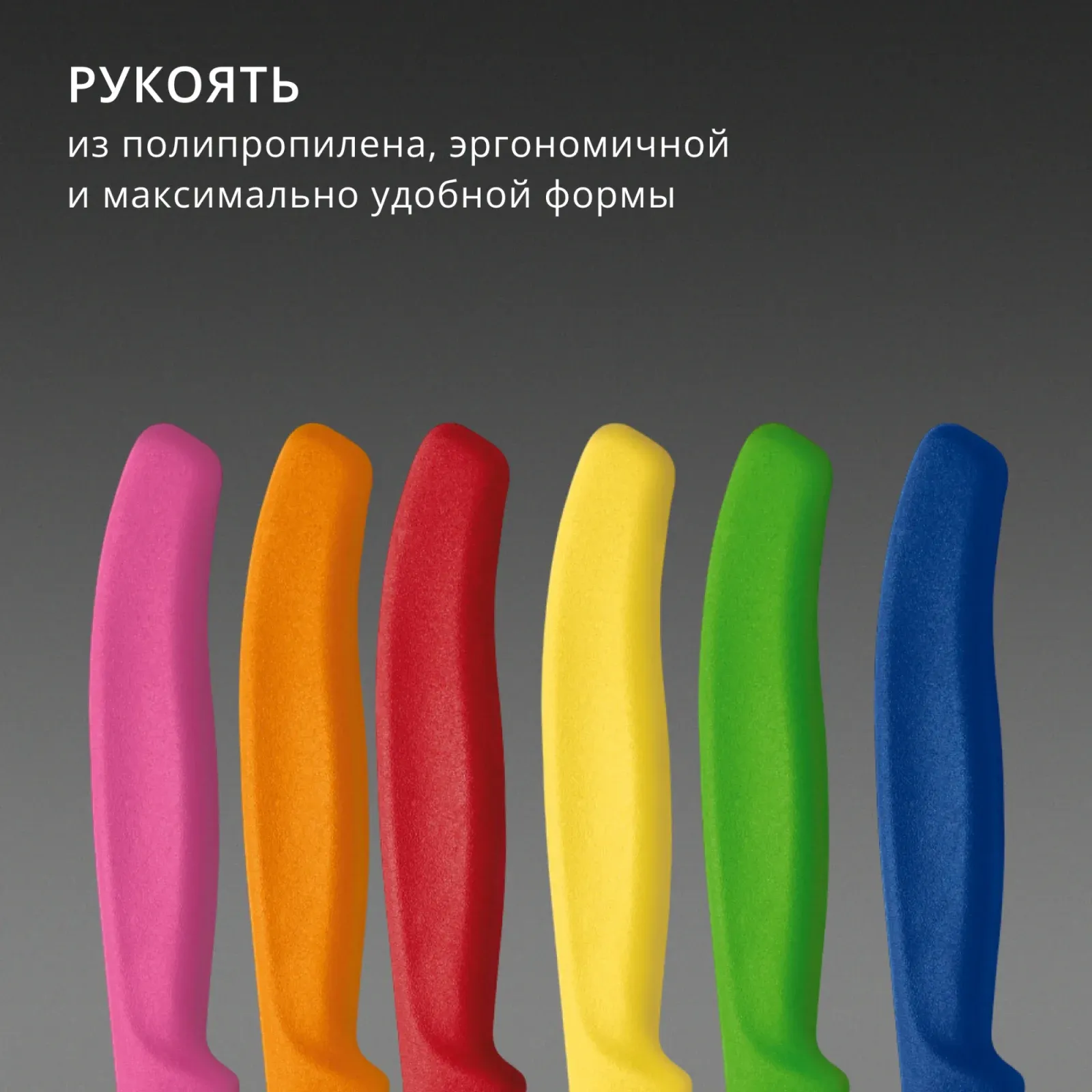 Набор ножей кухон. Victorinox Swiss Classic Tomato and Table Knife 6.7839.6G 6.7839.6G компл.:6предм. ассорти европодвес - фото 8