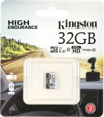 Флеш карта microSDHC 32GB Kingston SDCE/32GB High Endurance w/o adapter - фото 7