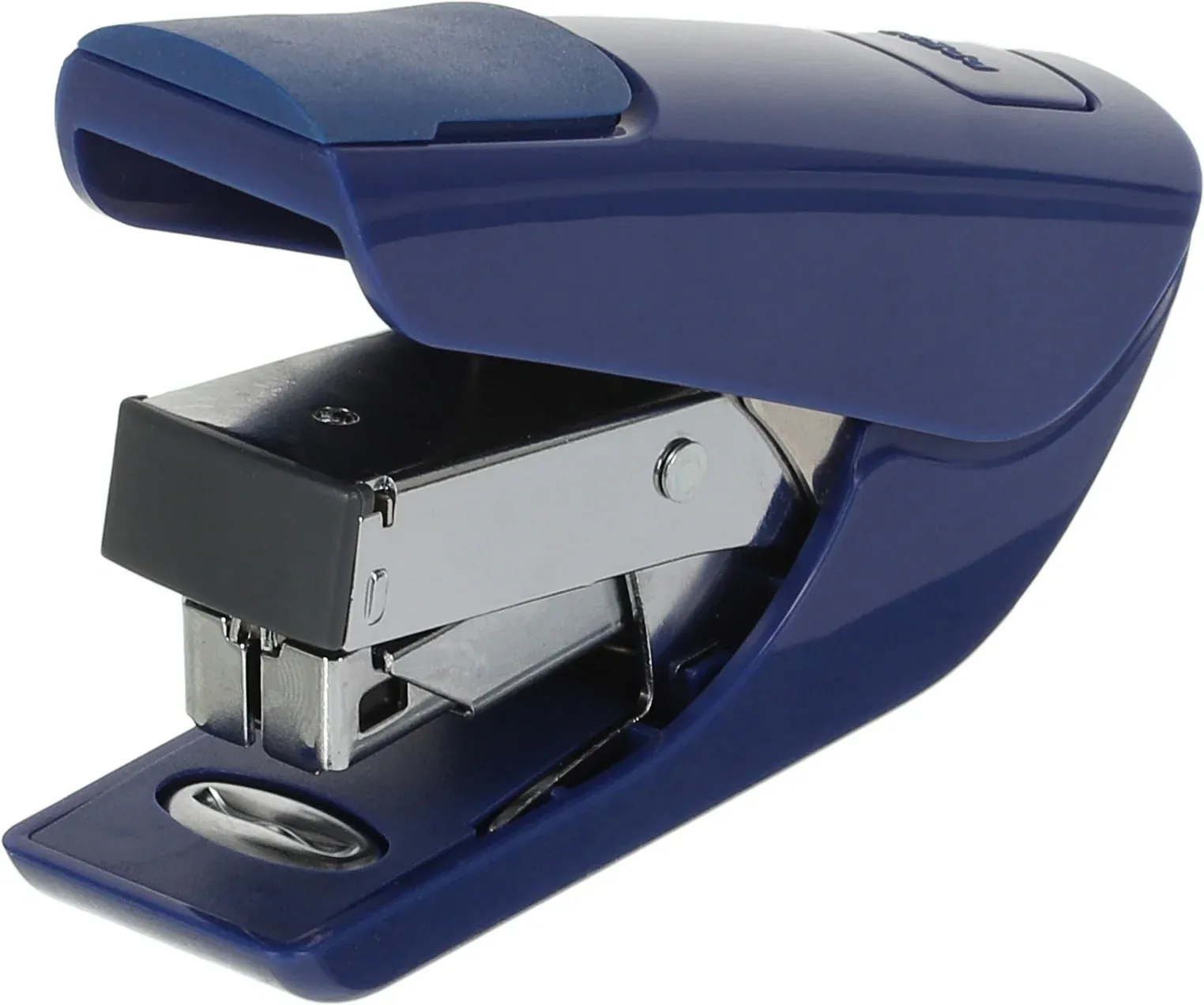 Степлер Kw-Trio 0556B-BLU Mini Air touch 24/6 26/6 20листов синий 50скоб пластик закрытый коробка - фото 4