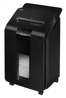 Шредер Fellowes AutoMax 100M с автоподачей секр.P-4 фрагменты 100лист. 23лтр. скрепки скобы пл.карты - фото 3