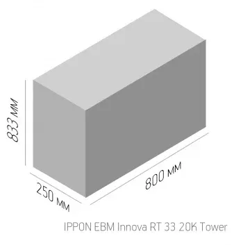 Источник бесперебойного питания Ippon Innova RT 33 20K Tower 20000Вт 20000ВА черный - фото 6