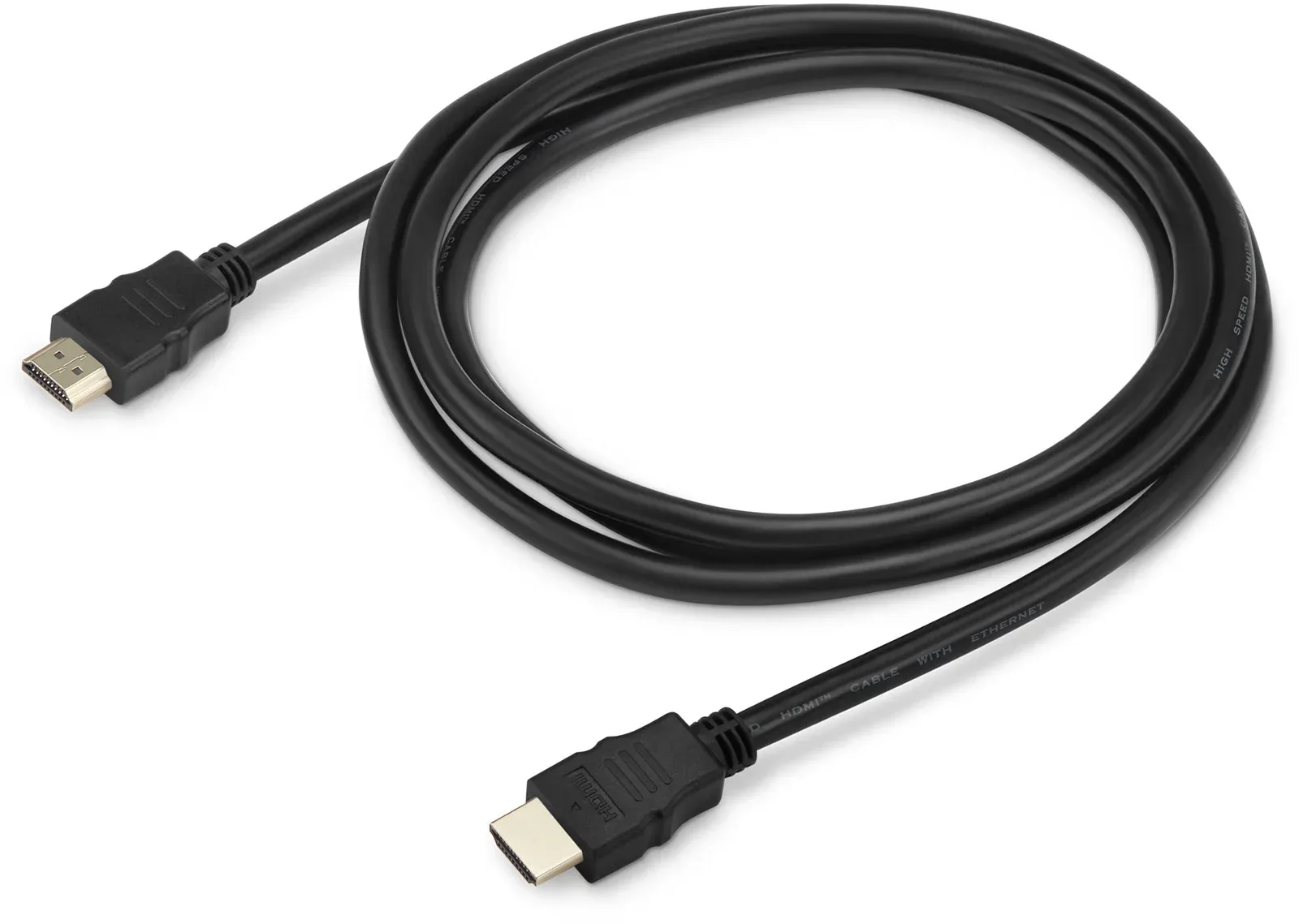 Кабель аудио-видео Buro HDMI 2.0 HDMI m/HDMI m 1.8м. позолоч.конт. черный BHP HDMI 2.0-1.8 - фото 2