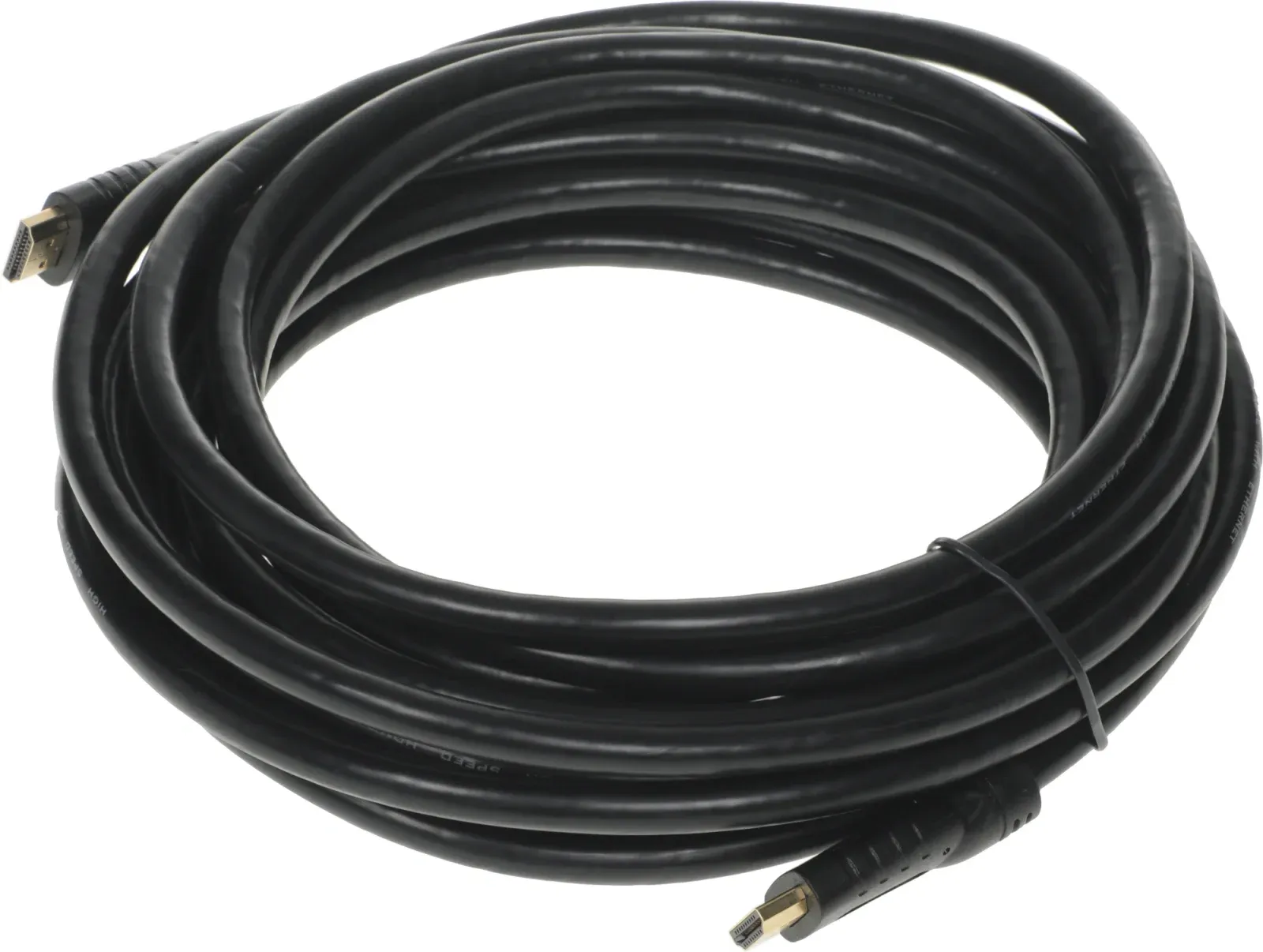 Кабель аудио-видео Buro HDMI 2.0 HDMI m/HDMI m 7м. позолоч.конт. черный BHP HDMI 2.0-7 - фото 3