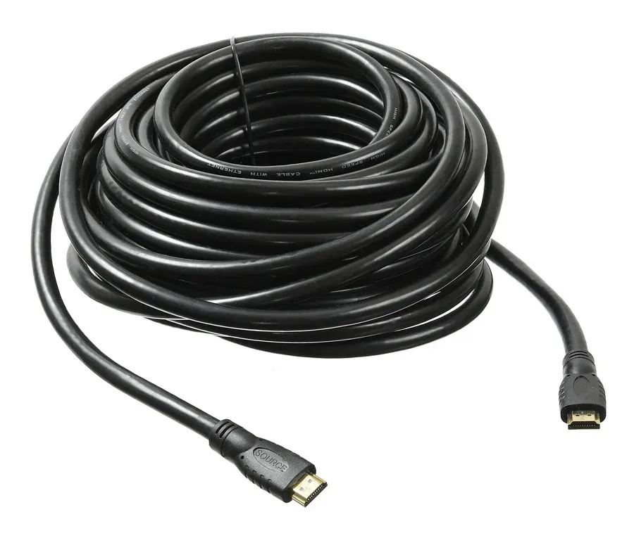 Кабель аудио-видео Buro HDMI 2.0 HDMI m/HDMI m 15м. позолоч.конт. черный BHP HDMI 2.0-15