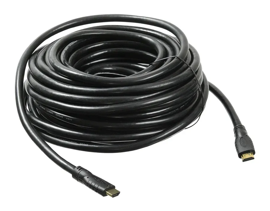 Кабель аудио-видео Buro HDMI 2.0 HDMI m/HDMI m 20м. позолоч.конт. черный BHP HDMI 2.0-20