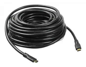 Кабель аудио-видео Buro HDMI 2.0 HDMI m/HDMI m 20м. позолоч.конт. черный BHP HDMI 2.0-20 - фото 8
