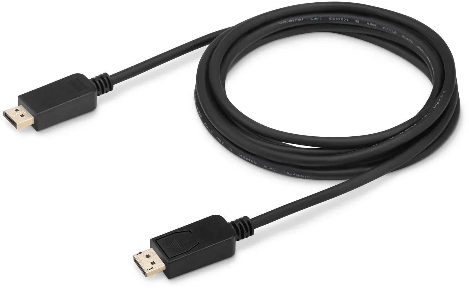 Кабель аудио-видео Buro v 1.2 DisplayPort m/DisplayPort m 3м. позолоч.конт. черный BHP DPP_1.2-3 - фото 2