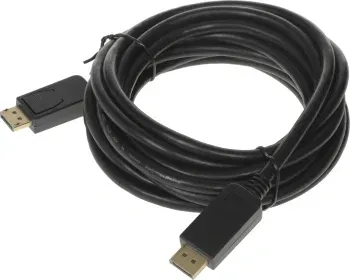 Кабель аудио-видео Buro v 1.2 DisplayPort m/DisplayPort m 5м. позолоч.конт. черный BHP DPP_1.2-5 - фото 7