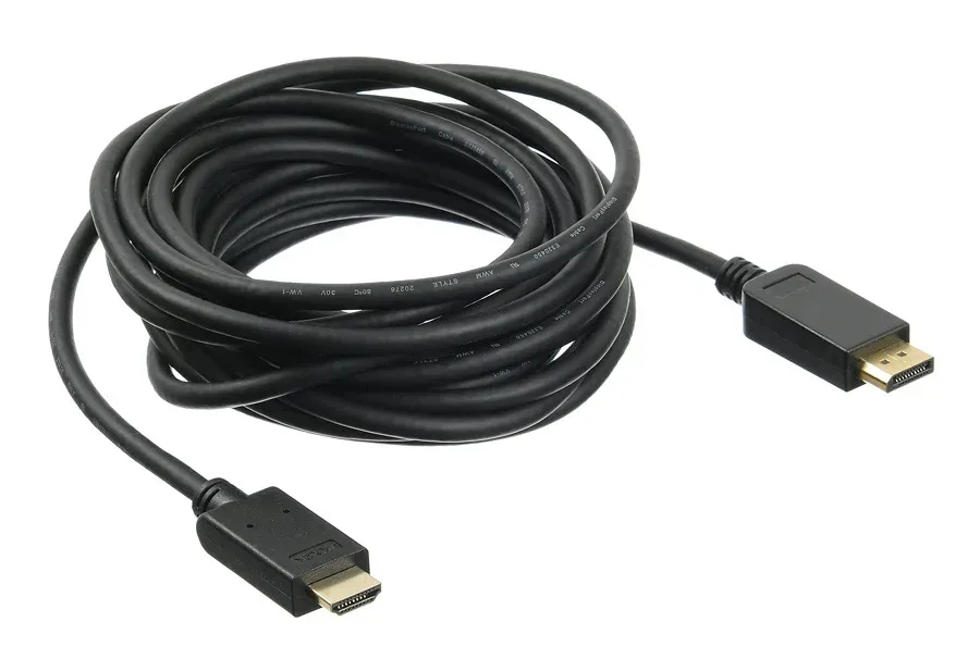 Кабель аудио-видео Buro v. 1.2 DisplayPort m/HDMI m 5м. позолоч.конт. черный BHP DPP_HDMI-5 - фото 3
