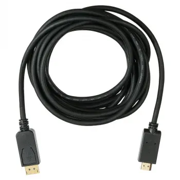Кабель аудио-видео Buro v. 1.2 DisplayPort m/HDMI m 5м. позолоч.конт. черный BHP DPP_HDMI-5 - фото 7