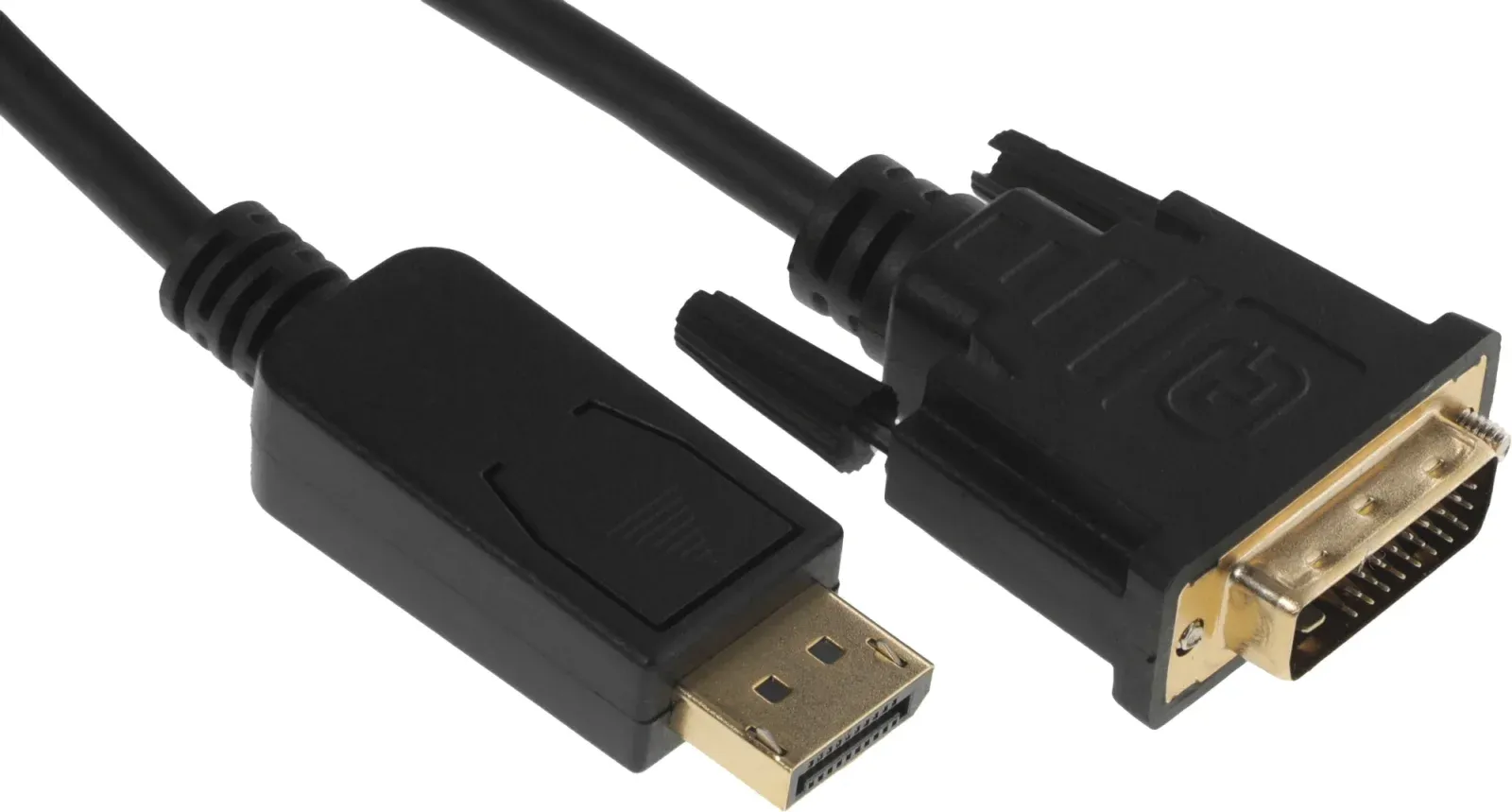 Кабель аудио-видео Buro 1.1v DisplayPort m/DVI-D Dual Link m 3м. позолоч.конт. черный BHP DPP_DVI-3 - фото 6
