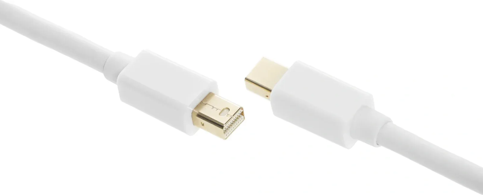 Кабель аудио-видео Buro 1.2v miniDisplayport m/miniDisplayport m 2м. позолоч.конт. белый BHP MDPP-2 - фото 4