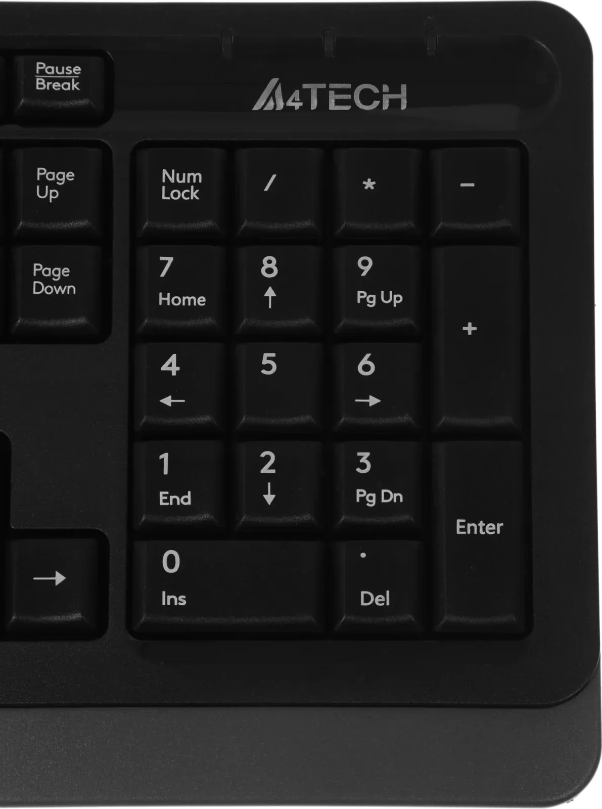 Клавиатуры A4TECH FK10 черный/серый - фото 3