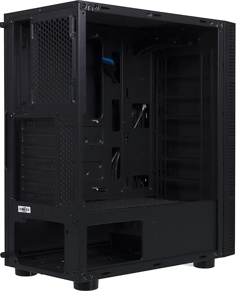 Корпус Accord 3407 черный без БП ATX 8x120mm 2xUSB2.0 1xUSB3.0 audio bott PSU - фото 5