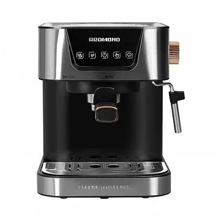 Кофеварка рожковая Redmond RCM-CBM1514 1050Вт бронзовый - фото 2