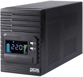 Источник бесперебойного питания Powercom Smart King Pro+ SPT-1000-II LCD 800Вт 1000ВА черный - фото 4