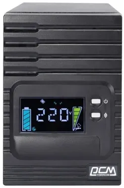 Источник бесперебойного питания Powercom Smart King Pro+ SPT-3000-II LCD 2400Вт 3000ВА черный - фото 5