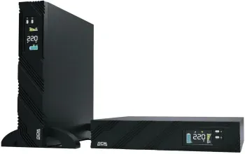 Источник бесперебойного питания Powercom Smart King Pro+ SPR-2000 LCD 1600Вт 2000ВА черный - фото 7