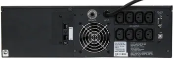 Источник бесперебойного питания Powercom King Pro RM KIN-3000AP LCD 2400Вт 3000ВА черный - фото 4