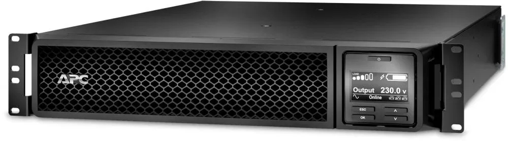 Источник бесперебойного питания APC Smart-UPS SRT SRT1500RMXLI 1500Вт 1500ВА черный - фото 2