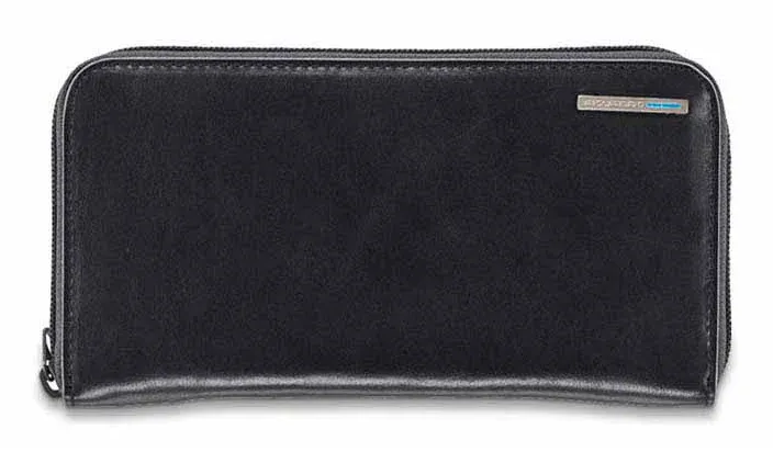 Кошелек женский Piquadro Blue Square PD1515B2R/N черный натур.кожа - фото 2