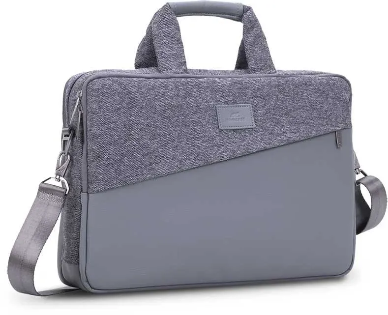 Сумка для ноутбука 15.6 Riva 7930 серый полиэстер 7930 GREY - фото 6