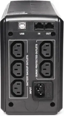 Источник бесперебойного питания Powercom Smart King Pro+ SPT-500-II 400Вт 500ВА черный - фото 5