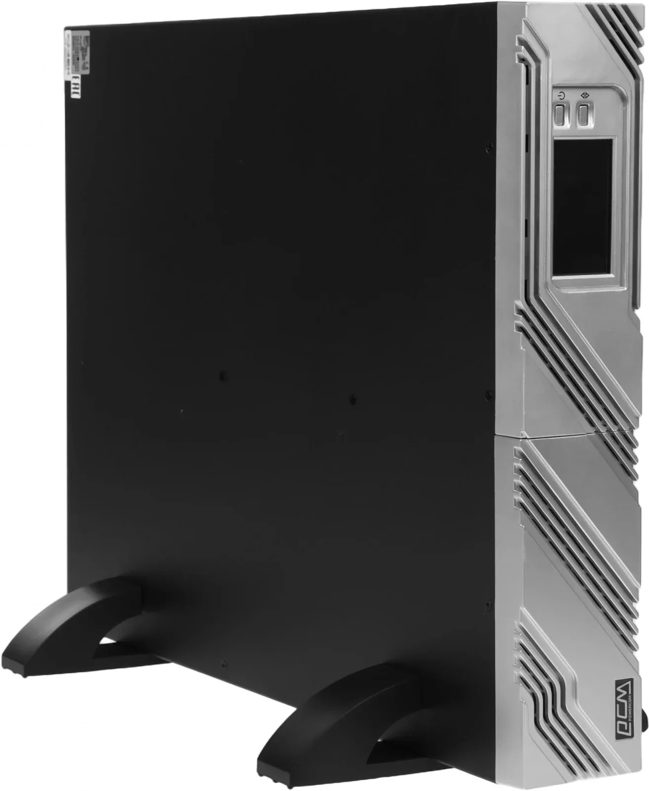 Источник бесперебойного питания Powercom Smart King RT SRT-2000A LCD 1800Вт 2000ВА черный - фото 3
