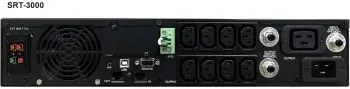 Источник бесперебойного питания Powercom Smart King RT SRT-3000A LCD 2700Вт 3000ВА черный - фото 6