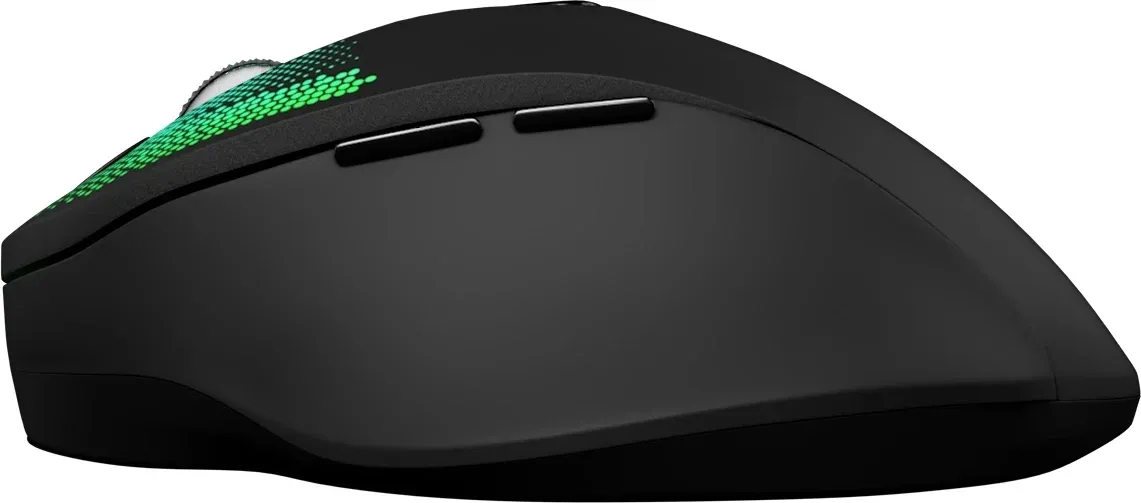 Мышь Оклик 636LWC черный оптическая 1600dpi беспров. USB/USB-C для ноутбука 6but 1158065 - фото 5