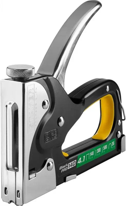 Степлер ручной Stayer BlackPro 140 скобы тип 1406-14мм/3610-14мм/30010-14мм/50014мм - фото 6