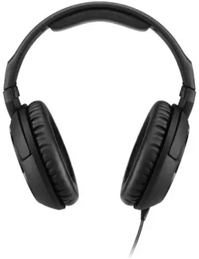 Наушники накладные Sennheiser HD 200 PRO 2м черный проводные оголовье 507182 - фото 5