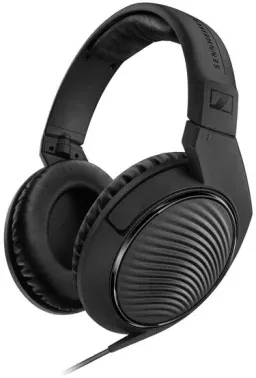 Наушники накладные Sennheiser HD 200 PRO 2м черный проводные оголовье 507182 - фото 6