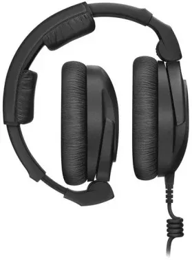 Гарнитура накладные Sennheiser HD 300 PRO 1.5м черный проводные оголовье 508288 - фото 8