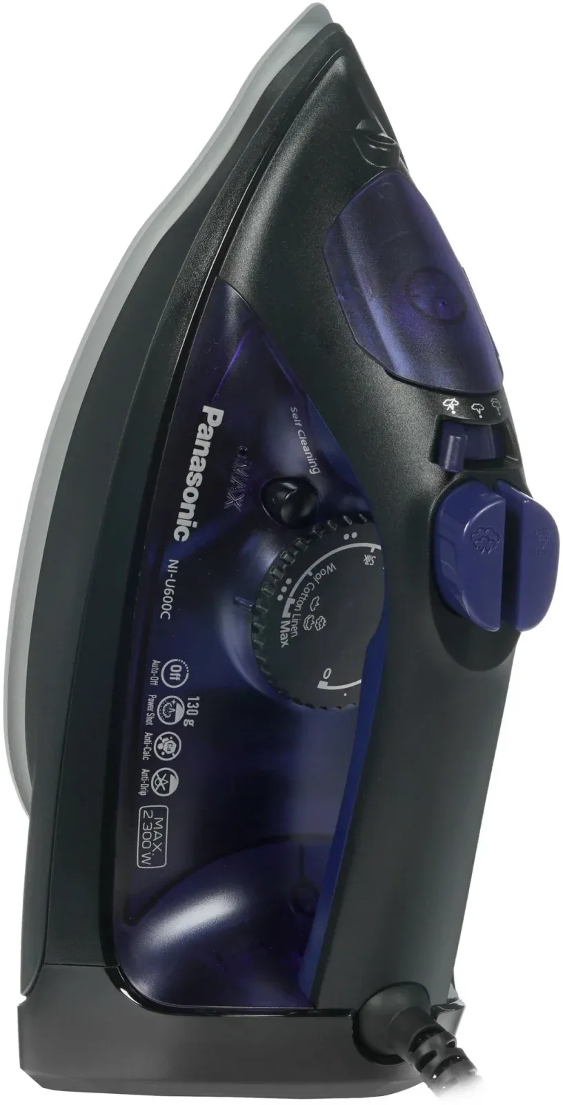 Утюг Panasonic NI-U600CATW 2300Вт черный - фото 7