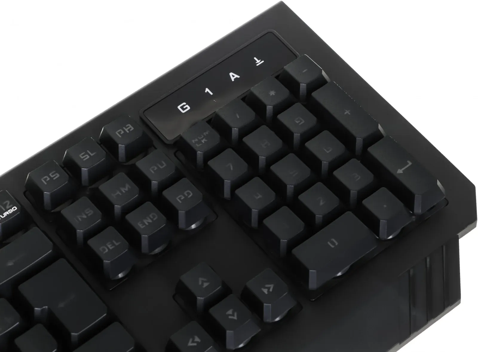 Клавиатура A4Tech B120N черный USB Multimedia for gamer LED подставка для запястий кабель 1.8м - фото 5