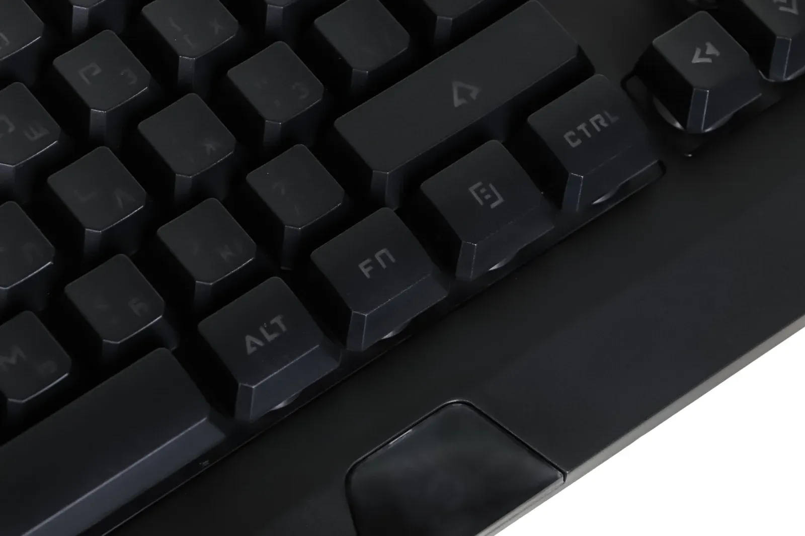Клавиатура A4Tech B120N черный USB Multimedia for gamer LED подставка для запястий кабель 1.8м - фото 8