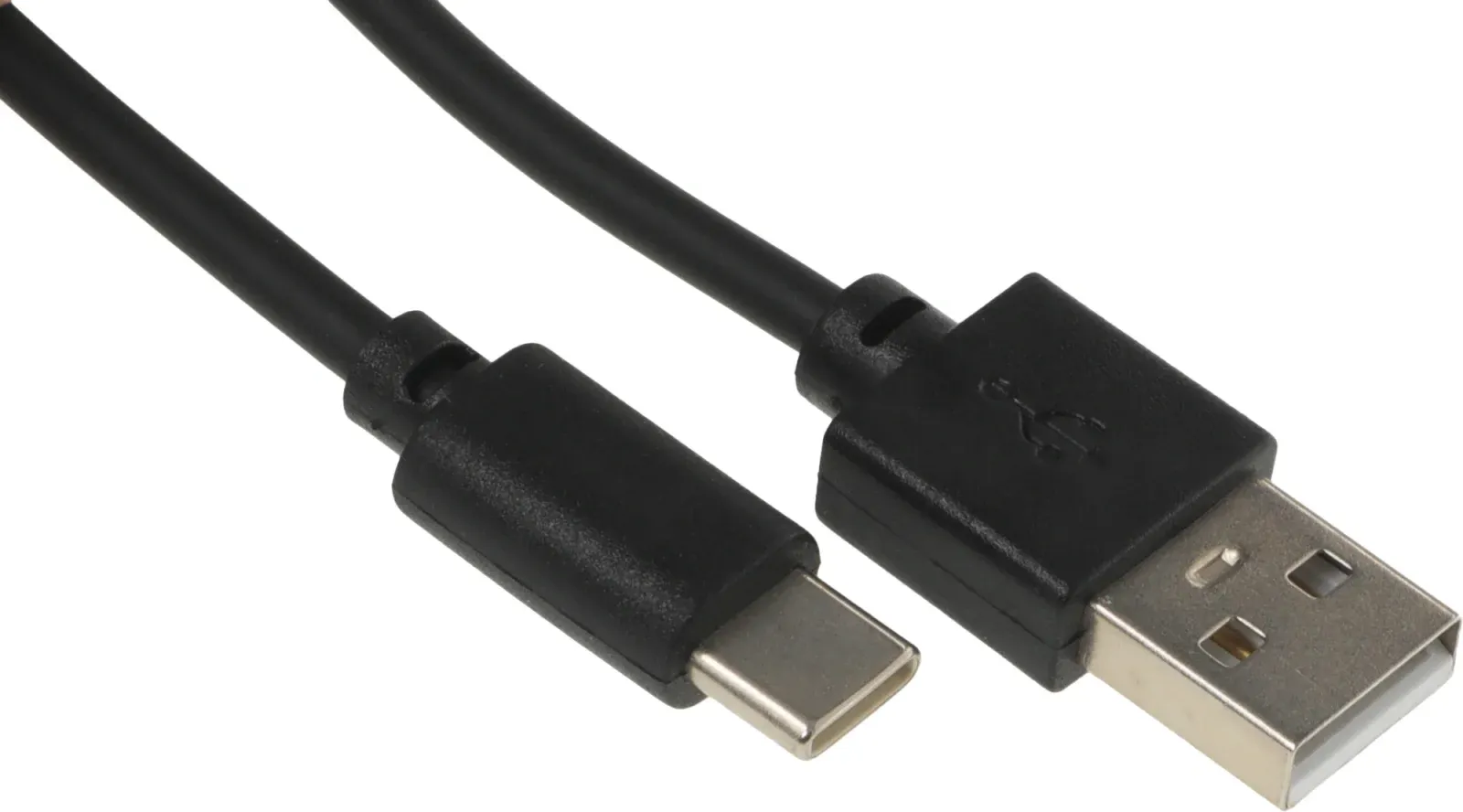 Кабель USB m-USB Type-C m 1.8м черный - фото 4