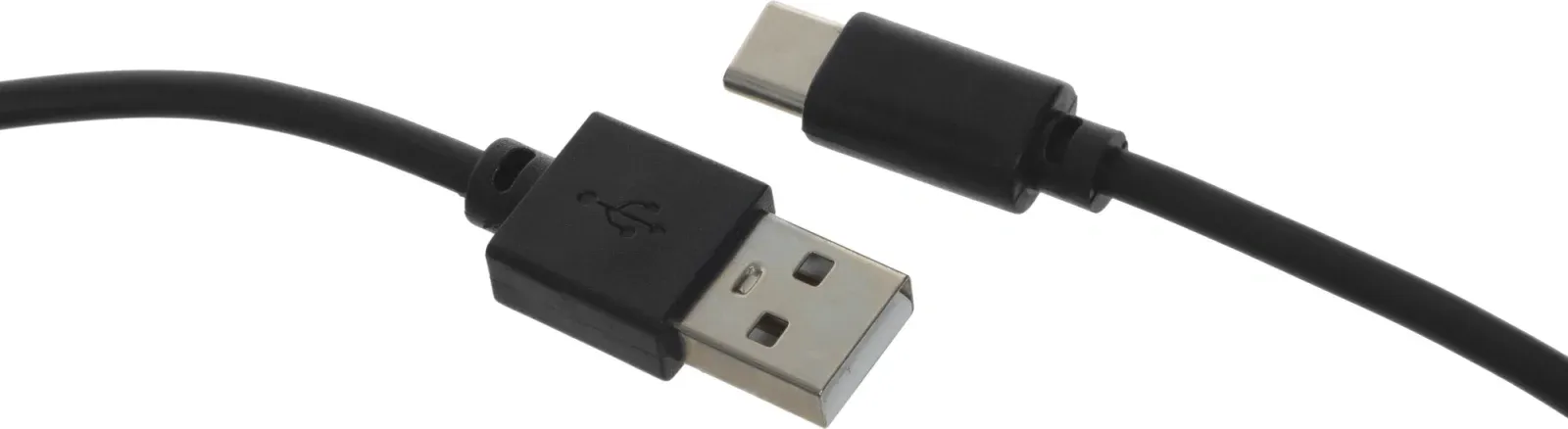 Кабель USB m-USB Type-C m 3м черный - фото 2